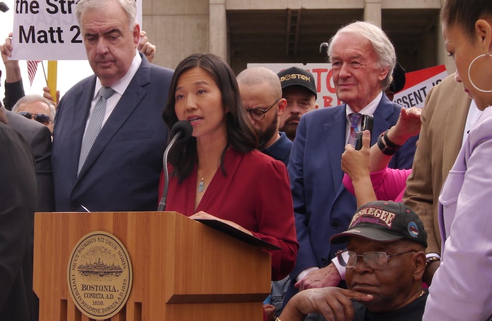 Wu says Boston police won't work with ICE, but activists fear they already may be post image